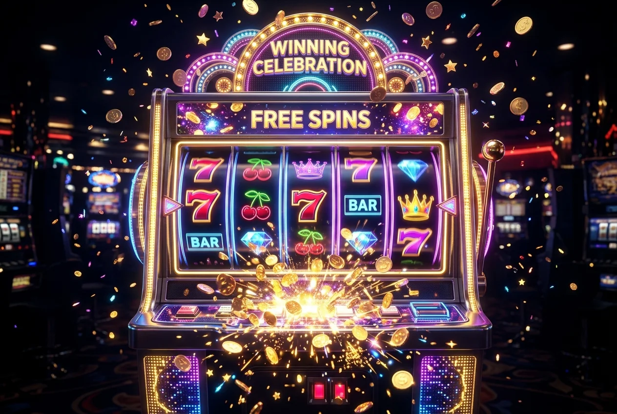 Free spins illustration for pokies